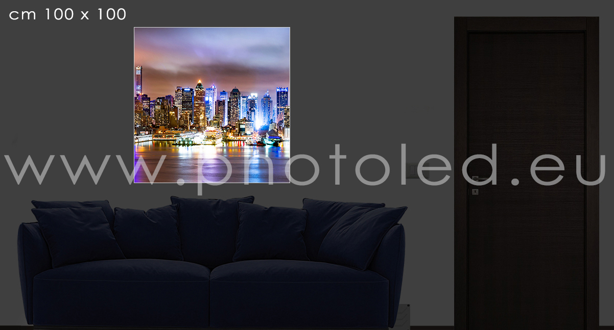 Lightbox e cornici luminose a LED cm 100 x 100 PHOTOLED Padova